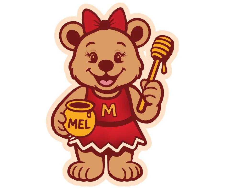 Mascote oficial da Doceria Mirabella